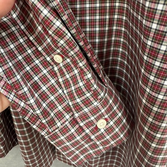 Ralph Lauren Men's Checked Dress Shirt - Classic Fit - Picture 6 of 7